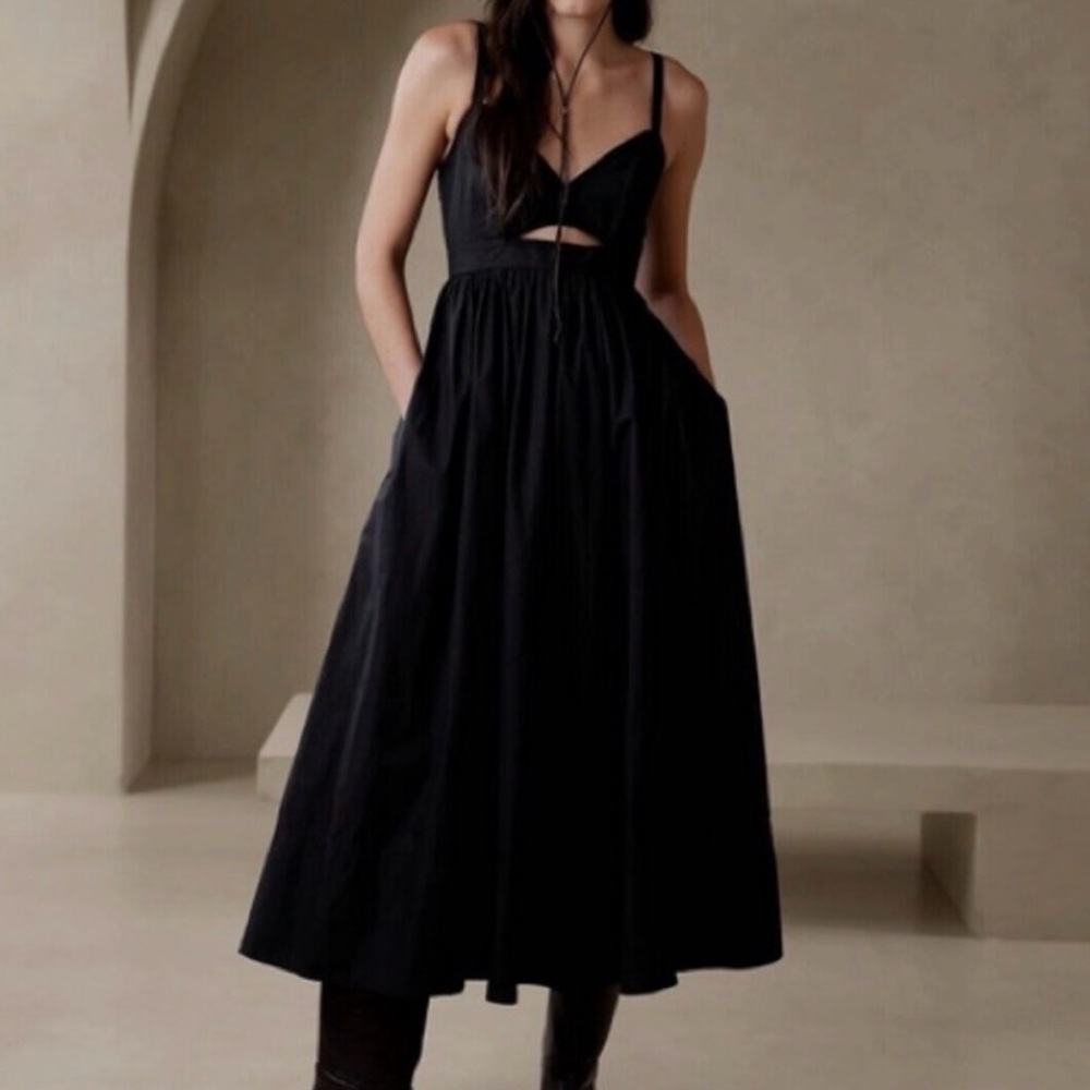 Banana Republic Black Gown